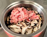 しいたけ入り♡牛肉しぐれ作り方2写真