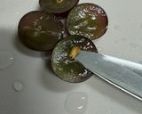 ★皮が硬い🍇＆種有り🍇の楽ちんな食べ方😋作り方2写真