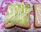 節約♡簡単♡とろとろ卵焼きのふわふわサンドイッチ作り方2写真