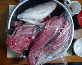 家族の釣果☆ハマチのお刺身の冷凍作り方7写真