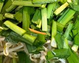 お麩でヘルシー 高タンパク 野菜炒め作り方5写真