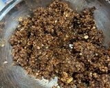 蕎麦フレークの手作りナッツバー作り方3写真
