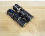 魚肉ソーセージの串揚げ作り方3写真