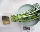 のらぼう菜とへしこのパスタ作り方1写真