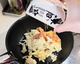 非常食のお米を使ったチャーハン作り方5写真