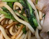 簡単　焼きうどん（残り物で）作り方6写真