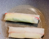 旦那がたまに食べたくなる私の創作春巻き🎶作り方3写真