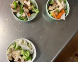 肉無豆腐簡単シーフードすき焼き味野菜炒め作り方12写真