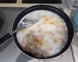 たまねぎたくさん　チーズリゾット作り方5写真