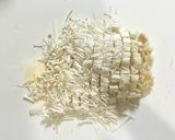 出汁入り味噌で、小松菜の味噌炊き込みご飯作り方4写真