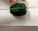 ピーマンの麺つゆ漬け!作り方1写真