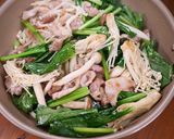 甘酢っぱ〜い🤭きのこたっぷり♪ポン酢肉野菜炒め🍄作り方6写真