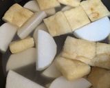簡単★昼食！大根と油揚げの煮物作り方4写真