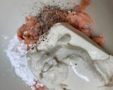 栄養満点手作り鮭つみれ煮作り方4写真