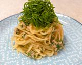 大葉たっぷり♪ツナと柚子胡椒の和風パスタ作り方5写真