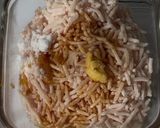 レンジで二色そぼろ丼作り方1写真