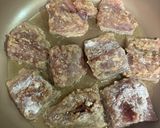 揚げ焼きで鯖の竜田揚げ作り方6写真