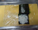 今日のお弁当(2025)☆おにぎらず弁当作り方3写真