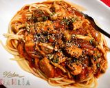 ルウ不要！ハヤシスパゲティ🍝懐かしの味🍽️作り方5写真