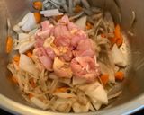 根菜たっぷり★白だしdeけんちん汁作り方10写真