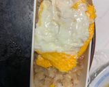 レンジ簡単ポークチャップ味オムライス弁当作り方15写真