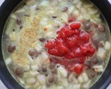 簡単☆トマト缶でミネストローネ作り方4写真
