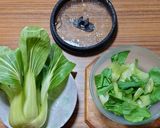 ヨウサマの減塩青梗菜と切り干し大根お浸し作り方1写真