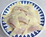 簡単おつまみ★焼きワンタン作り方2写真