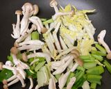 白菜と小松菜の塩焼きそば♪作り方2写真
