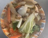 クリーミー味噌キムチ味回鍋肉青椒肉絲風作り方13写真