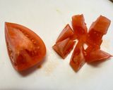 鶏肉と彩り野菜の炒め！おろしポンズかけ作り方2写真