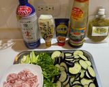 ご飯が進むおかず〜ピリ辛なすピーマン炒め作り方1写真