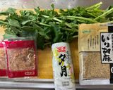 かまぼこと大根の葉のふりかけ作り方1写真