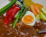 彩り野菜で夏色カレー♪作り方7写真