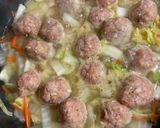 白菜と肉団子作り方4写真