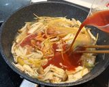 冷凍活用♩包丁いらずのツナときのこのトマトパスタ作り方4写真