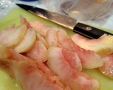 桃と生ハムのカプレーゼ作り方2写真