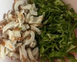 ピーマンとちくわの昆布和え作り方1写真