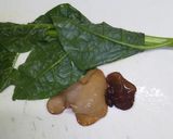 生きくらげとつるむらさきのナムル風作り方1写真