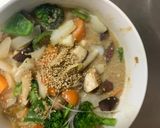 お一人様洋風味噌ドレ味根菜たっぷり野菜炒作り方22写真