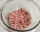 カブとひき肉の和風ドレッシング蒸し作り方1写真