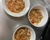 肉無チクワ簡単キムチ金平味野菜炒め作り方9写真