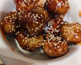 甘辛あんの肉団子作り方6写真