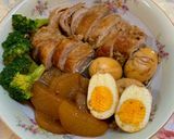 豚肉ロールと大根の煮込み♪作り方6写真