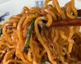 上海風ねぎ油の和え麺作り方5写真