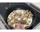 鶏もも肉のクリームマスタード★動画あり★作り方14写真