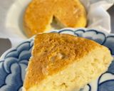 材料二つ⭐︎炊飯器豆腐ケーキ⭐︎卵無牛乳無作り方6写真