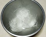 中華三昧(醤油)風♪チンゲン菜春雨スープ作り方5写真