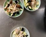 根菜茄子白菜上海風焼きそば味温野菜サラダ作り方14写真