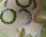 我が家の夏の定番✬ゴーヤの天ぷら作り方4写真